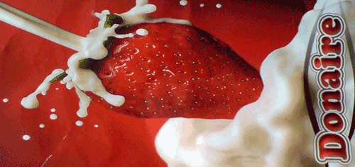 Chocolate a la fresa