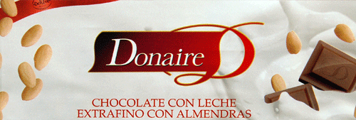 Chocolate con leche y almendras