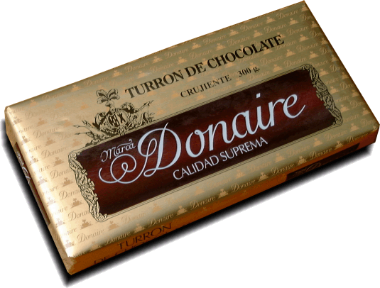 Turr�n de Chocolate Crujiente Donaire