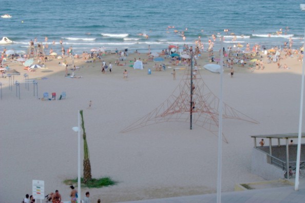 Foto tomada desde el apartamento el d&iacute;a 2-5-2003